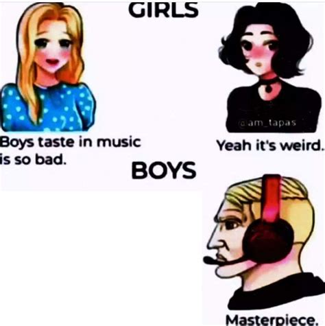 Taste In Music Meme Template Memesportal