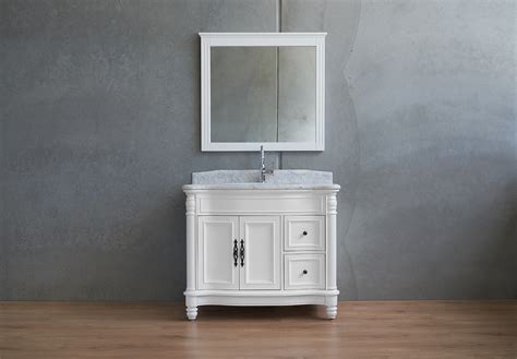 Provence 1000 French Provincial Bathroom Vanity White Birch And Oak