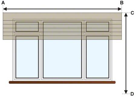 How to measure your window for roman shades. OC Window Shades Measure for your window shades - OC ...