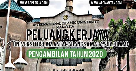 Daftar lengkap universitas di malaysia pada tahun 2018. Jawatan Kosong di Universiti Islam Antarabangsa Malaysia ...