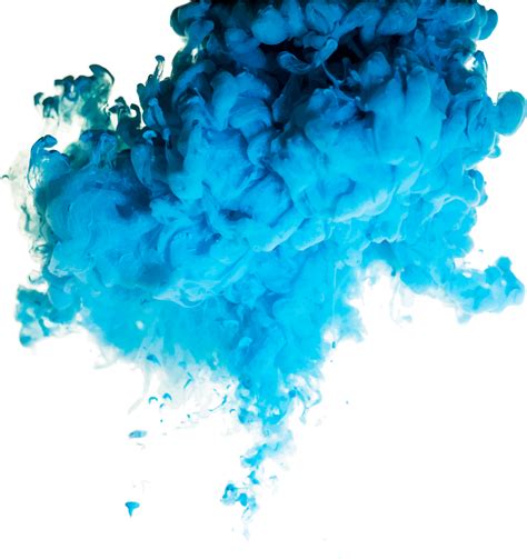 Blue Smoke Png Transparent Free Logo Image