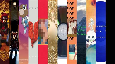 All 12 Kanye West Albums Ranked Youtube