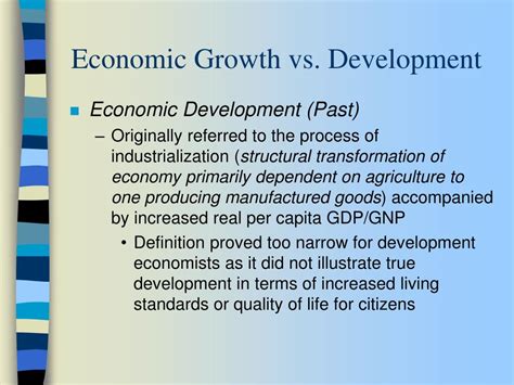 Ppt Economic Development And Classification Systems Powerpoint