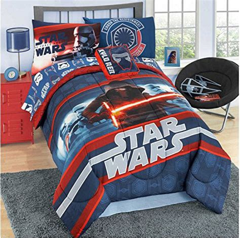 Star Wars The Force Awakens Boys Kids Twin Reversible Comforter Sheets