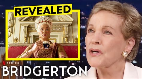 Julie Andrews Reveals New Details About Her Bridgerton Role Youtube