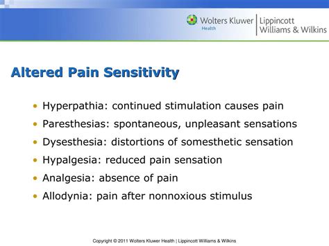 Ppt Chapter 35 Somatosensory Function Pain And Headache Powerpoint
