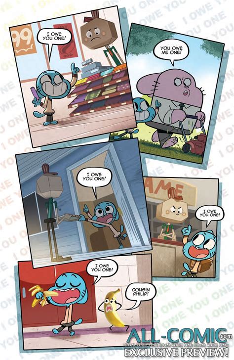 Exclusive Preview The Amazing World Of Gumball 7 The Amazing World Of Gumball 7 Publisher