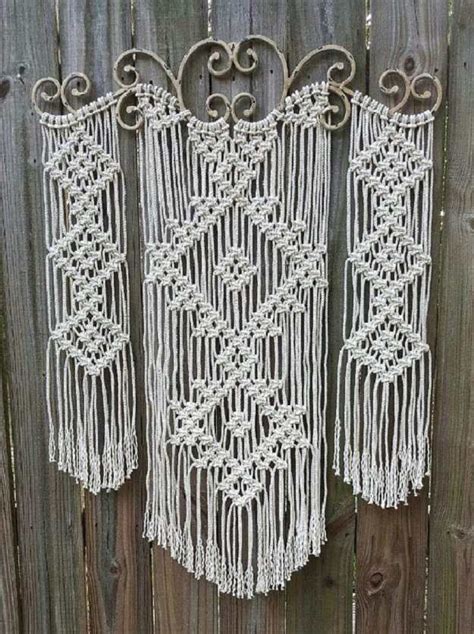 Macrame wall hangings are a great way to add a boho touch to your decor. Macrame Wall Hanging Ideas | 17 DIY Decor Ideas | DIY ...