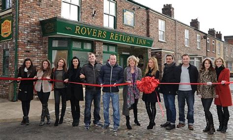 The Rovers Return Gets An Extra Window On The New Set Of Coronation