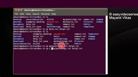 How To Use Cp Command To Copy Files And Folders In Linux Or Ubuntu Step