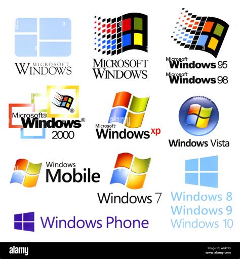 Microsoft windows logo fotografías e imágenes de alta resolución