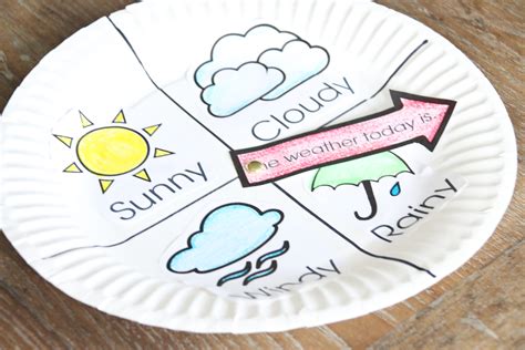 Weather Chart Kid Craft The Crafting Chicks