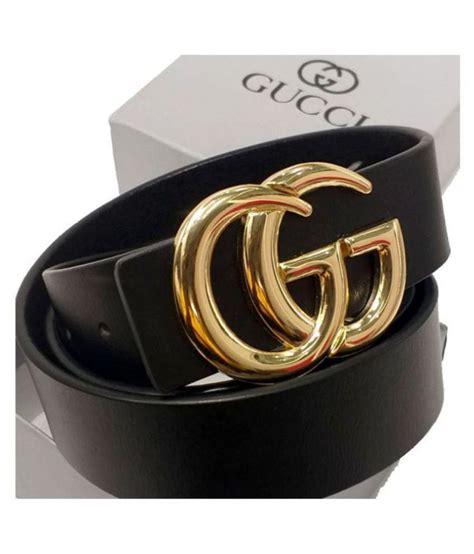 | these reasonably priced gucci belts come in a wide range of styles. gucci t Black Leather Casual Belt - Pack of 1: Buy Online ...