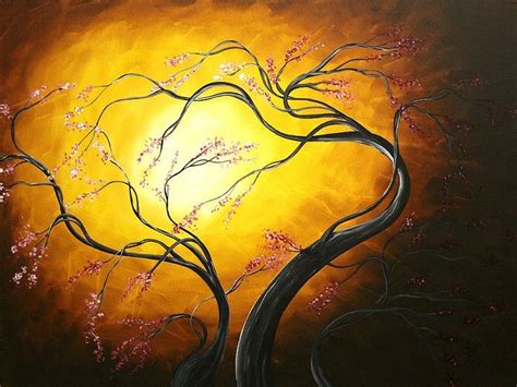 10 Beautiful Tree Paintings Abstract Canvas Painting Abstract Tree