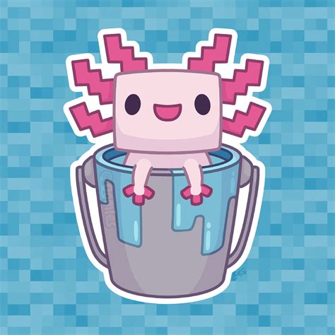 Cute Anime Character Character Art Axolotl Cute Minecraft Anime The