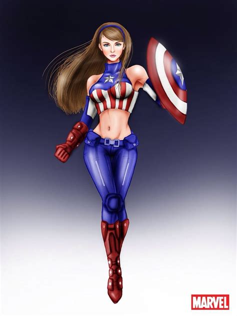 Gender Switched Captain America Avengers Girl Avengers Outfits