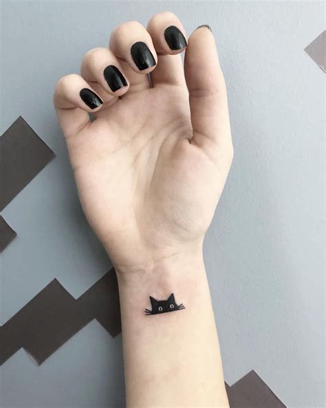 Small Cat Tattoos Designs Small Tattoo Art