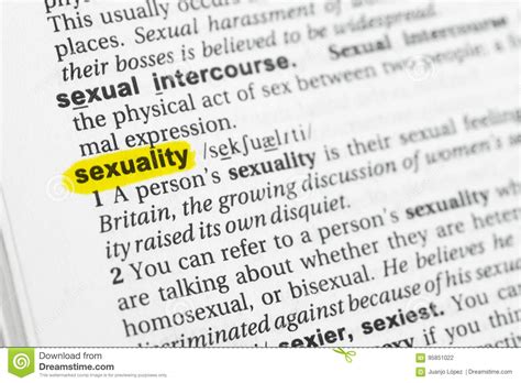 Highlighted English Word And X22sexualityand X22 And Its Definition At