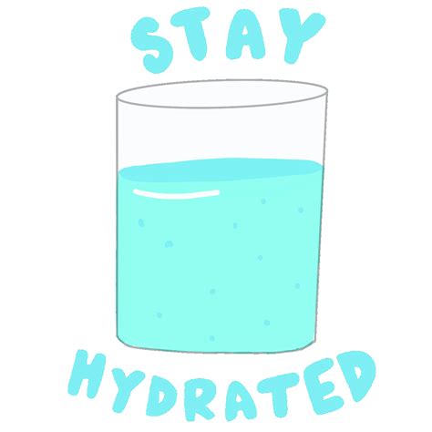Stay Hydrated Drink Water Sticker By Megan Motown For Ios And Android Giphy