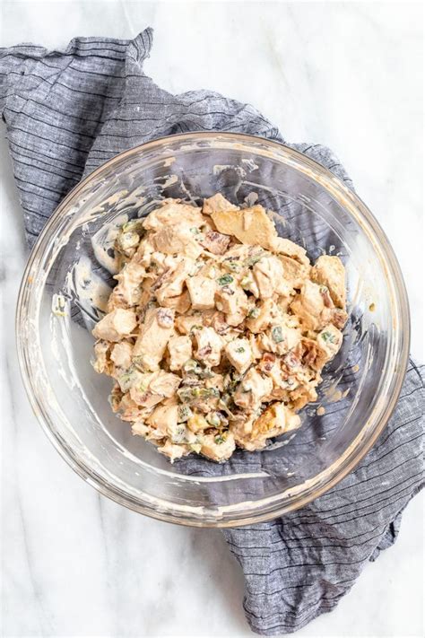 Maybe you would like to learn more about one of these? Jalapeño Popper Chicken Salad