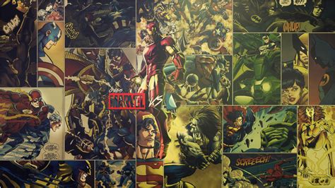 Marvel Vs Dc Comic Style 1080p Wallpaper By