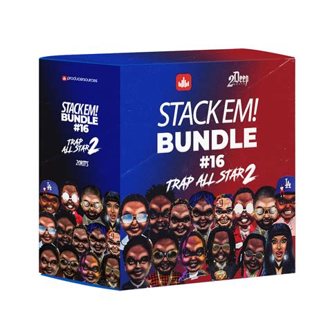 Stack Em Bundle 16 Trap All Star 2 20 Kits For 20 Producer Sources