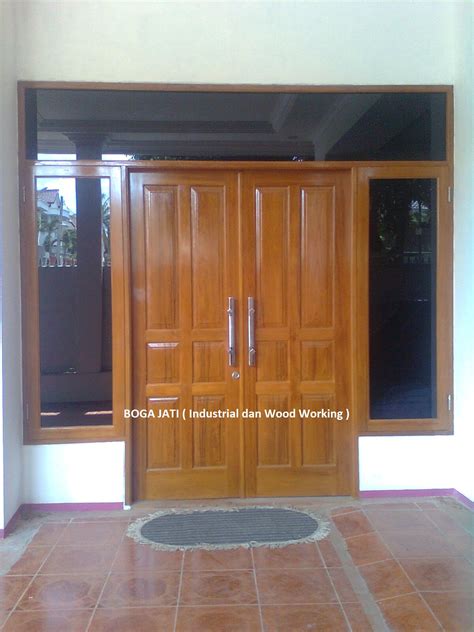 Jenis kayu yang kami sebutkan adalah kayu yang biasa di pakai untuk pembuatan kusen pintu jendela dll. Pintu 10 | PK.BOGA JATI