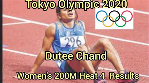 Tokyo Olympic 2020 Womens 200m Event Dutee Chand Fails To Qualify