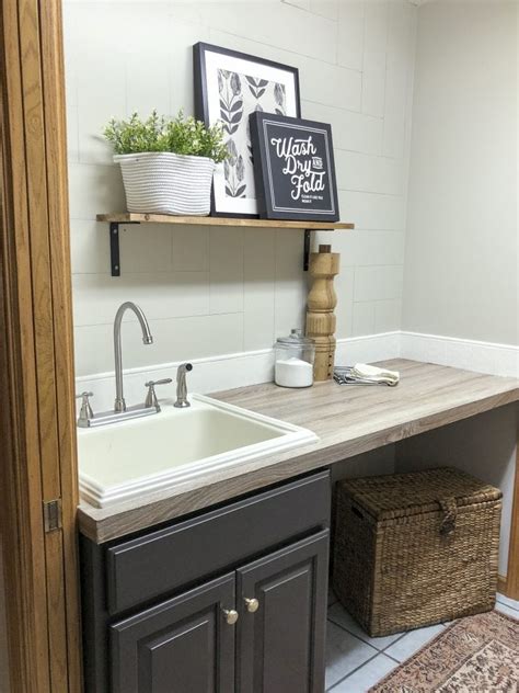 How To Remodel A Laundry Room On A Budget Houseful Of Handmade