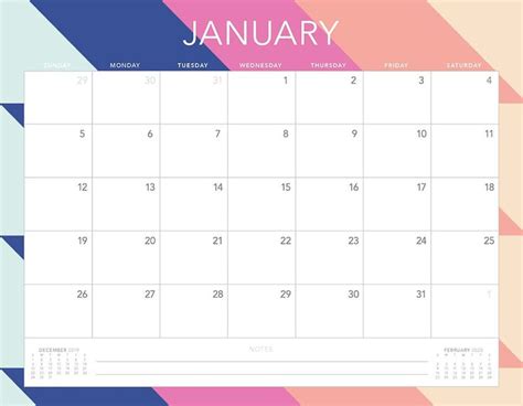 Free 2020 Printable Calendars 51 Designs To Choose From Calendar