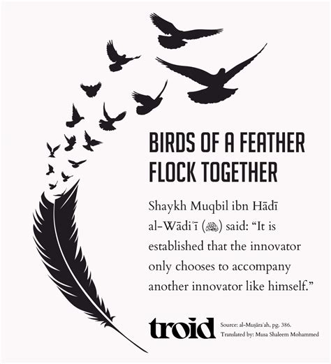 Birds Of A Feather Flock Together Digital Daʿwah
