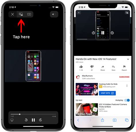 How To Use Ios 14s Picture In Picture Mode To Watch Youtube Videos