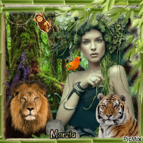 Jungle Girl Free Animated PicMix