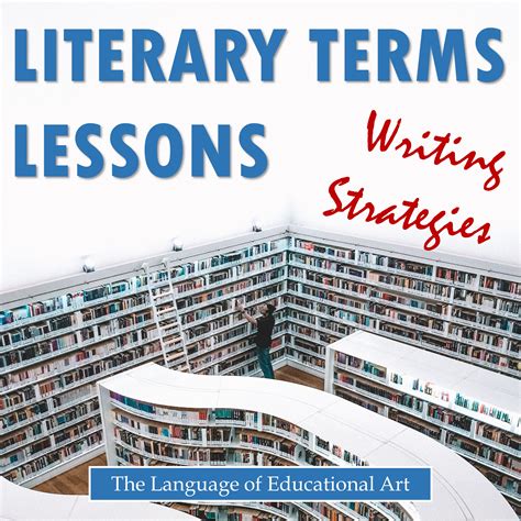 Literary Terms Lessons for Writing Strategies by Teach Simple