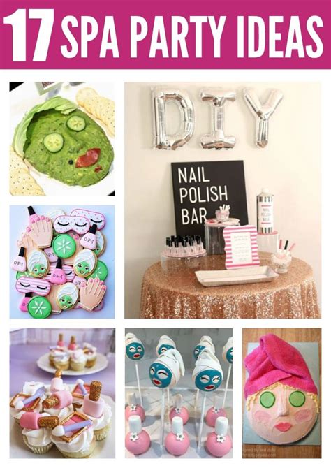 17 Fabulous Spa Party Ideas Spa Party Decorations Kids Spa Party