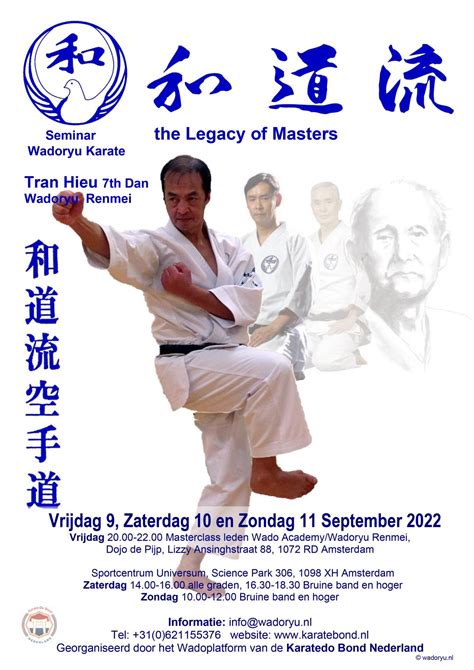Evenementen Karate Do Bond Nederland