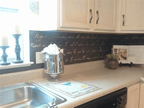 Kitchen backsplash ideas with peel stick mosaic sticker tiles is an easy and budget saving way to update kitchen backsplash ideas on a budget. How To Make a Unique Backsplash Using Stencil - Our Home ...