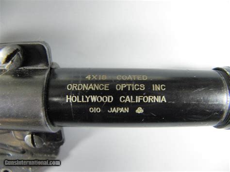Jfk Ordnance Optics Carcano Oswald Rifle Scope And Mount