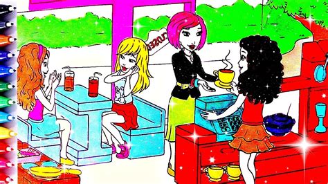 Are you ready to unleash the artist in you and leave your signature on these nice images with your brush? Lego Friends Stephanie Andrea Olivia Coloring Book Pages ...