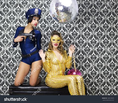 Sexy Policewoman Watches Over Sexy Jewel Stock Photo Shutterstock