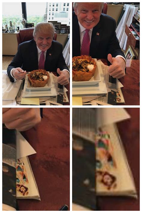Donald Trump Eating Hispanic Food And Looking At Pics Of His Ex Is The Saddest Thing Youll