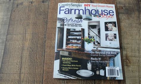 14 day free trial for all first time subscribers. Country Sampler Farmhouse Style Magazine Feature Plus ...