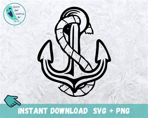 Anchor Svg Nautical Svg Anchor Clipart Cut File For Cricut Etsy