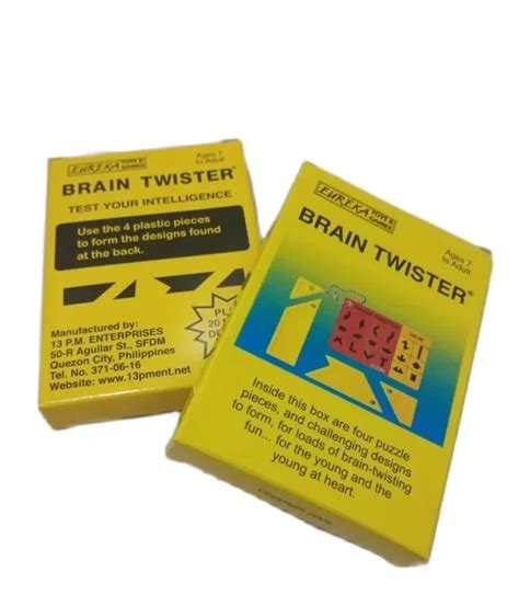 Brain Twister Game Lazada Ph