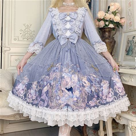 US 64 99 Spring And Autumn Of Mermaid Classic Lolita OP Dress