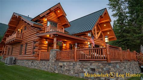 Maybe you would like to learn more about one of these? Montana Lodge - Meadowlark Log Homes