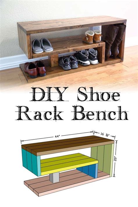 Diy Shoe Rack Bench Shoe Rack Bench Diy Shoe Rack Modern Shoe Rack