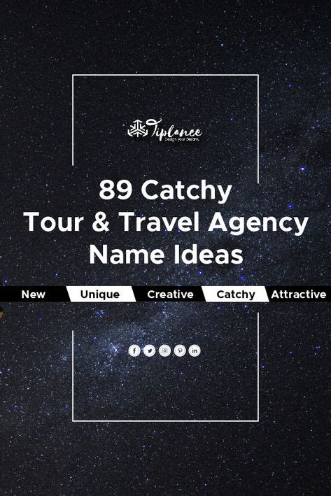 89+ Tour and Travel Agency Name Ideas List That Make You Brand | Travel agency, Travel company ...