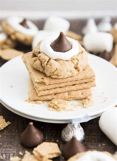 Hershey Kiss Peanut Butter Smores Cookies The Best Blog Recipes