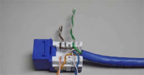 Cat 6 Keystone Jack Wiring